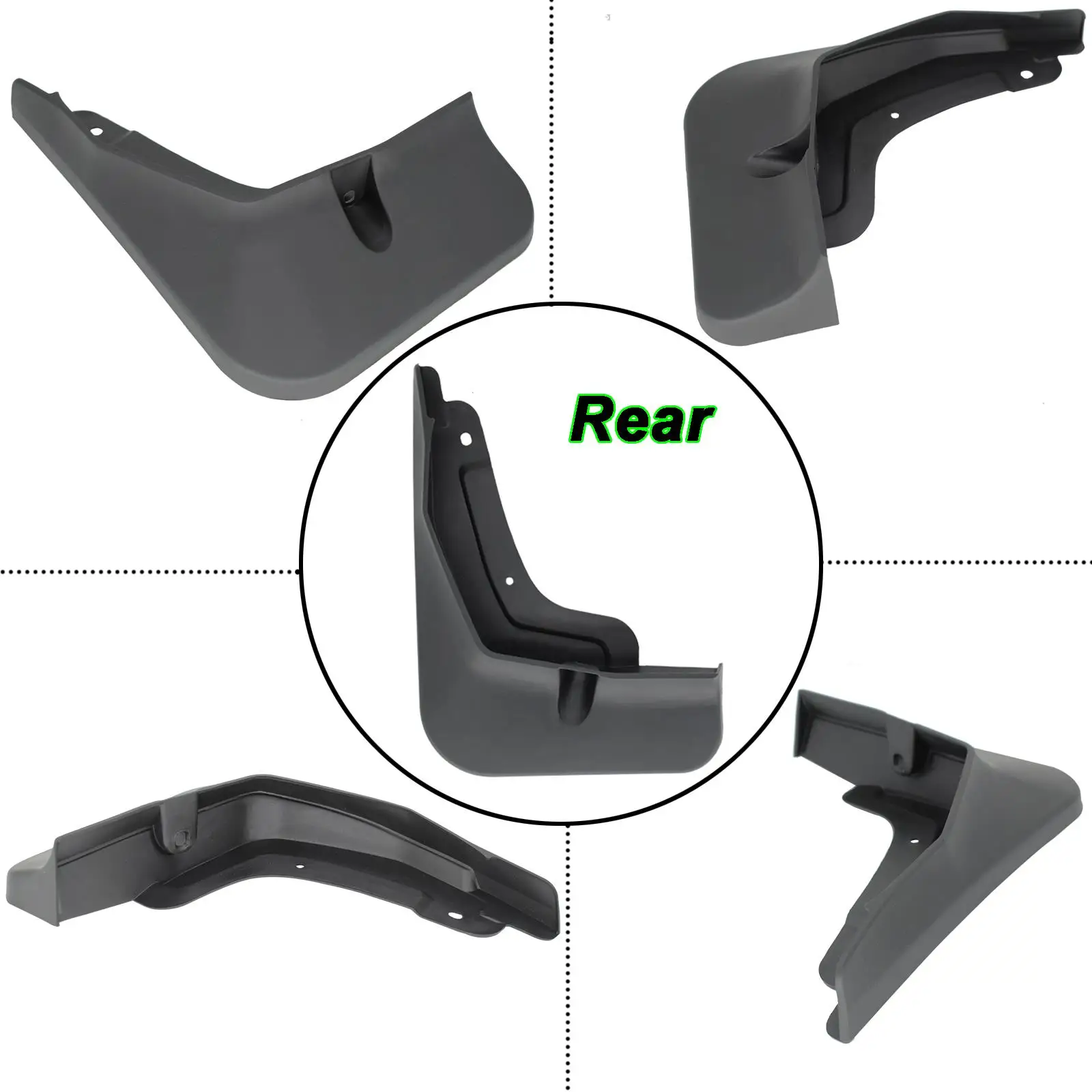 Guardabarros Chery Tiggo 8 Plus Pro 2020-2024 protector antisalpicaduras - imagen 5
