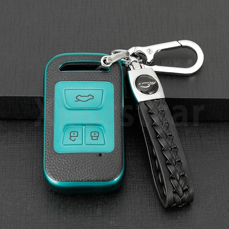 Carcasa mando 3 botones compatible Chery Tiggo 4, Arrizo 5 y Tiggo 8 - imagen 4