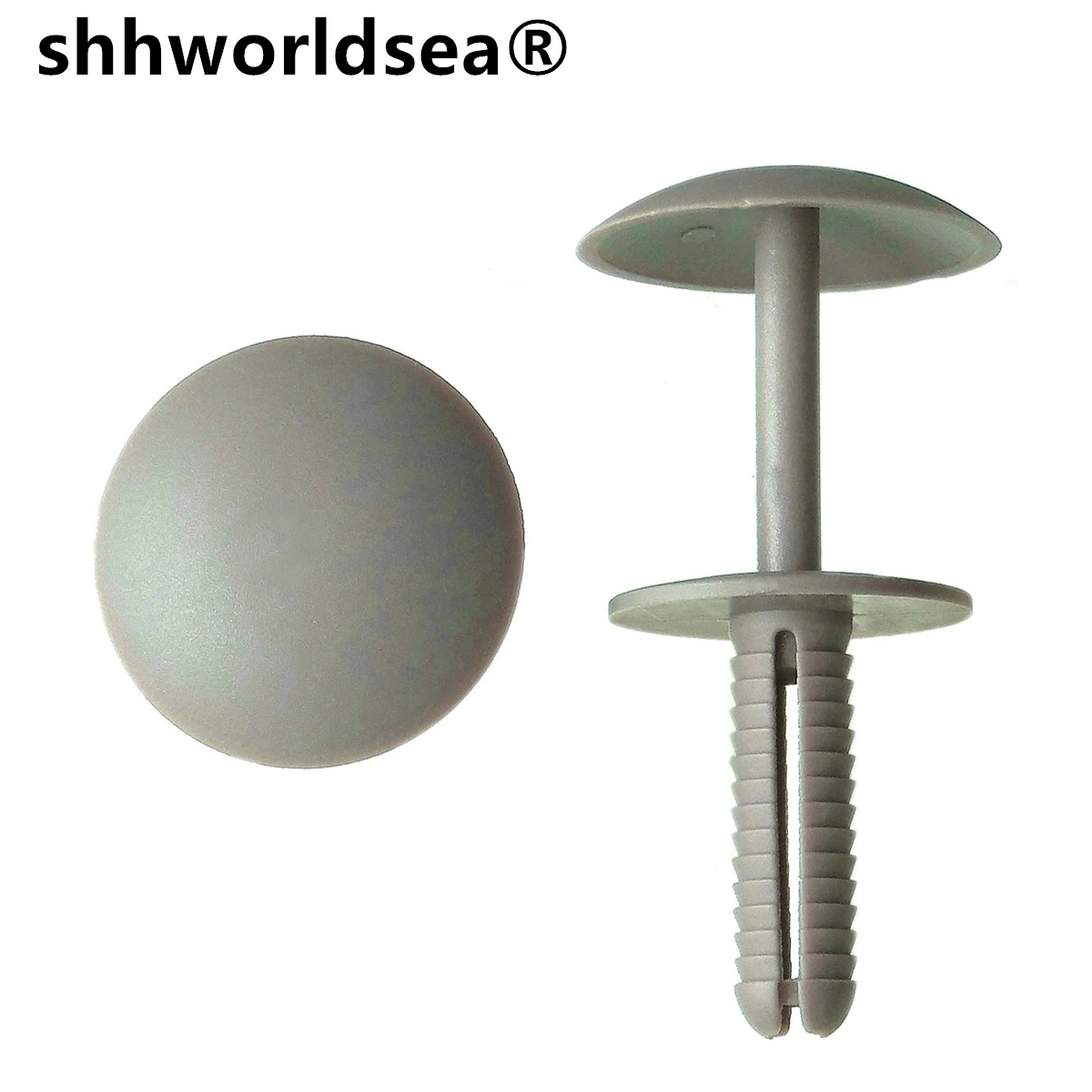 Clips plástico shhworldsea retenedores marrones coche