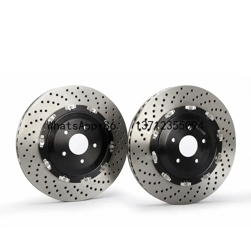 Discos de freno ventilados 330x28 mm alto rendimiento - imagen 2