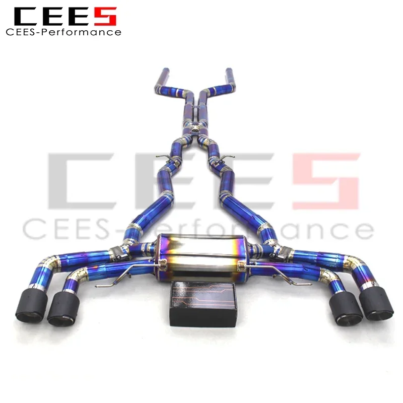 Escape Deportivo Cees Catback BMW X5M X6M 4.4TT Biturbo - imagen 2