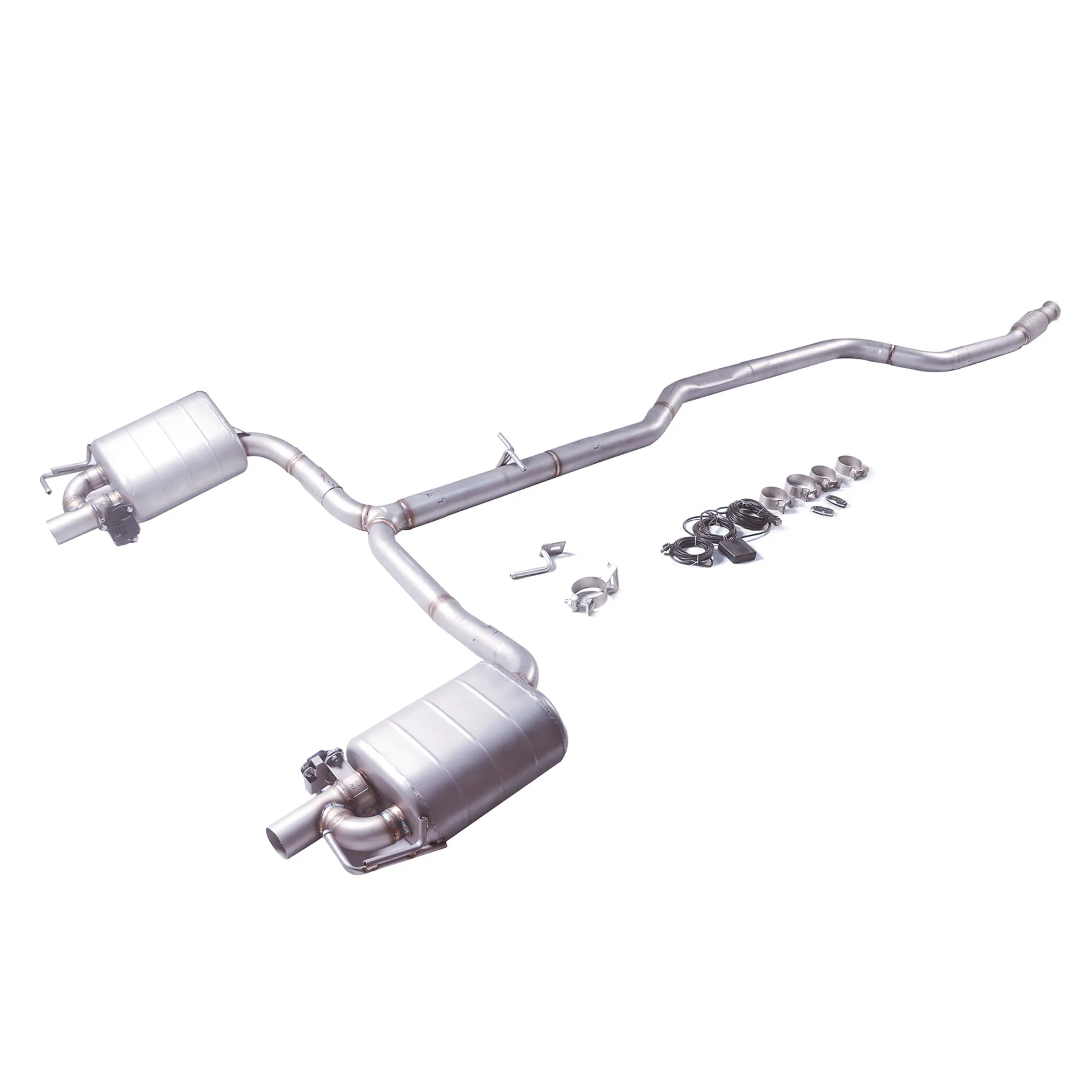 Escape catback GFC con válvula eléctrica Mercedes-Benz C300 C205 2.0T