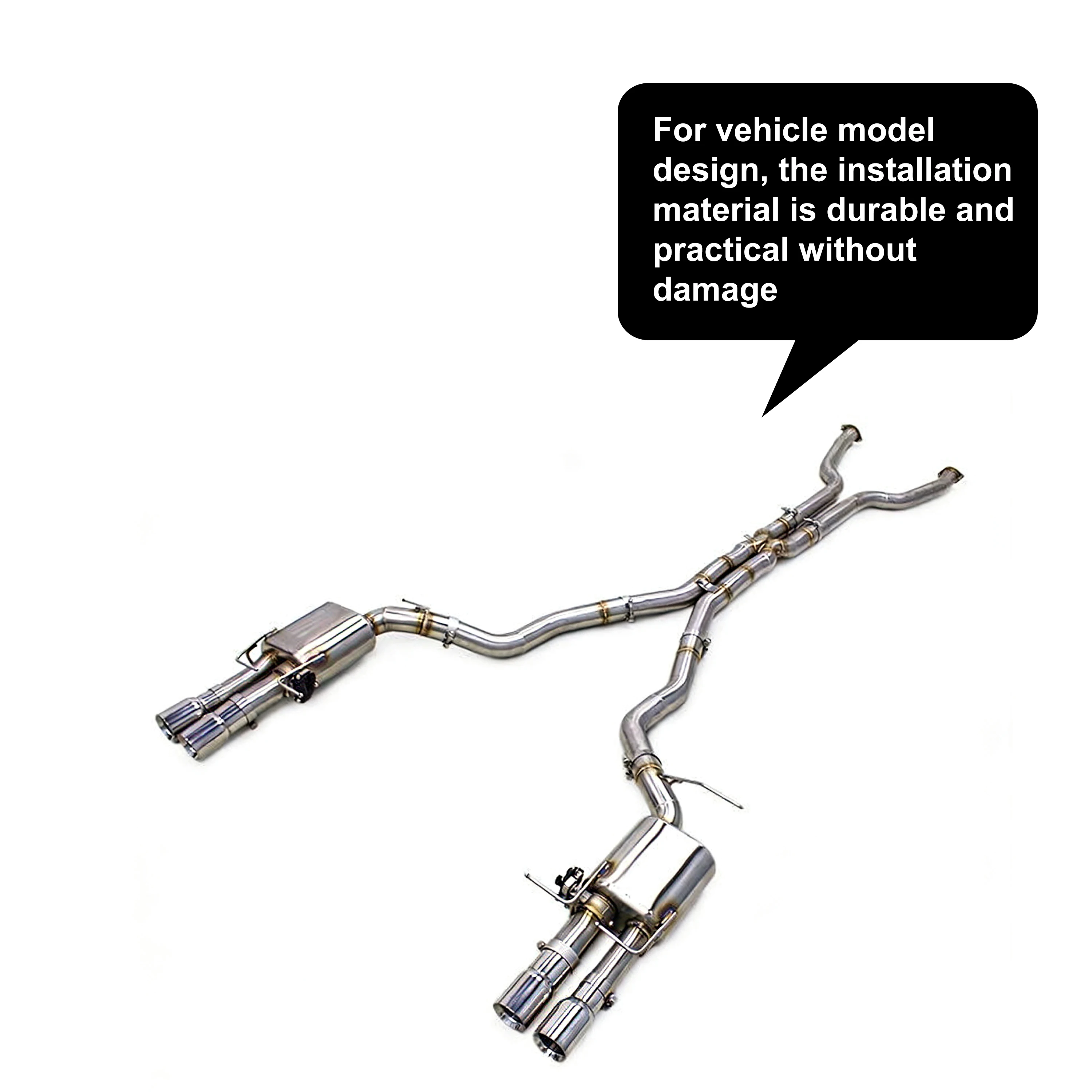 Escape catback Valvetronic ACE para BMW M5 E60 y M6 E63 V10 - imagen 3