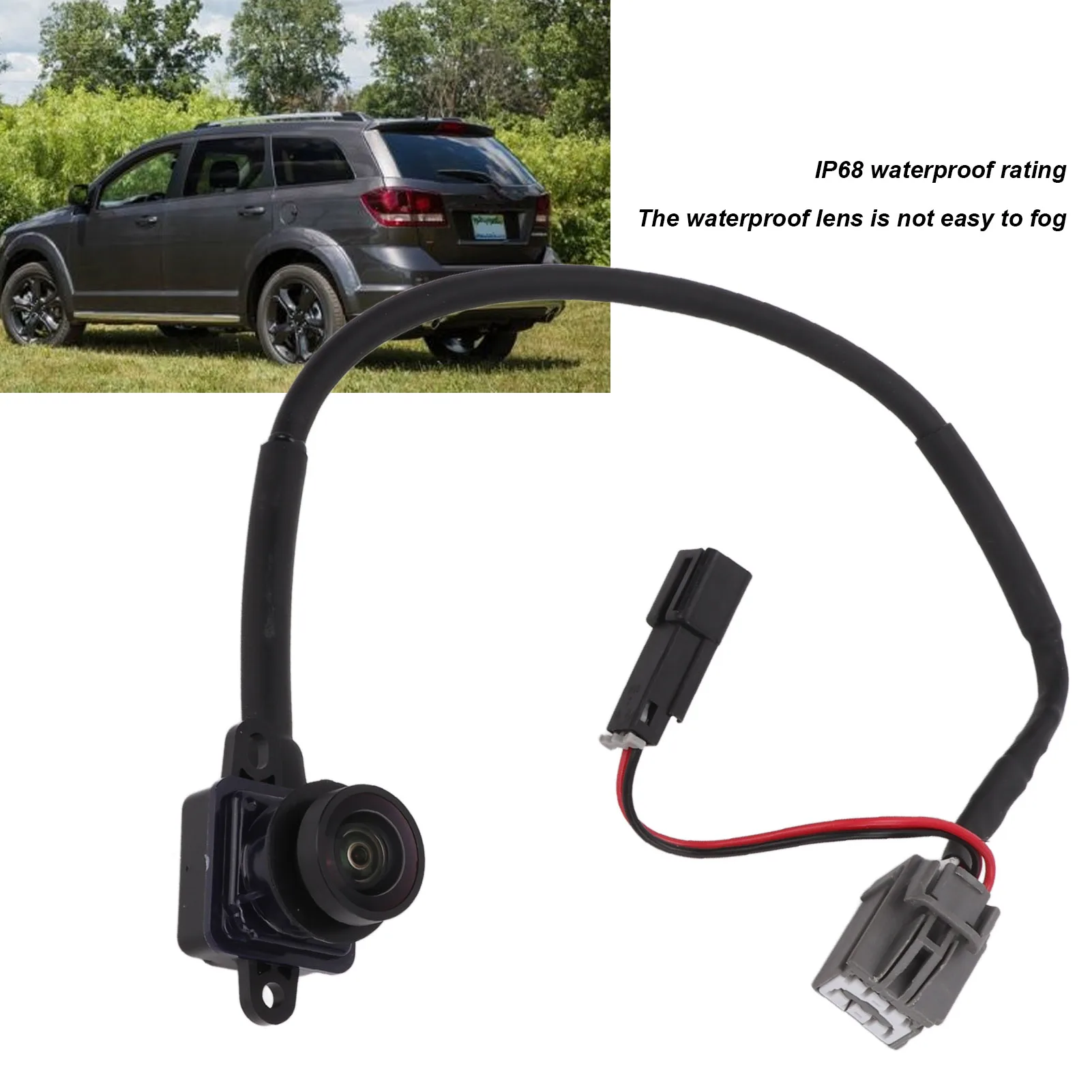 Cámara de visión trasera OEM 56054158AB Dodge Journey IP68 - imagen 4