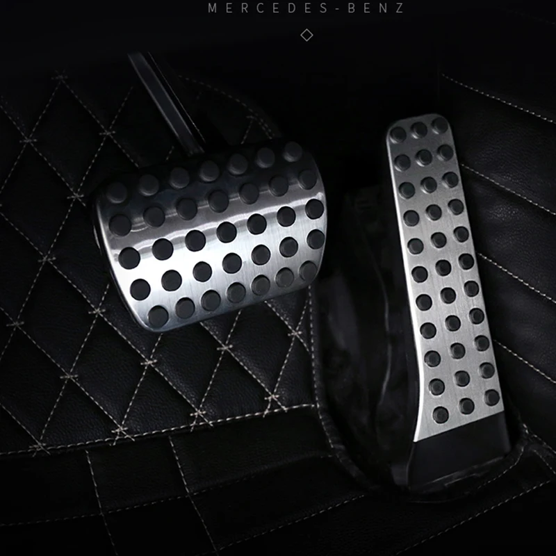 Pedal en acero inoxidable para Mercedes C E S CLS GLK freno acelerador - imagen 4
