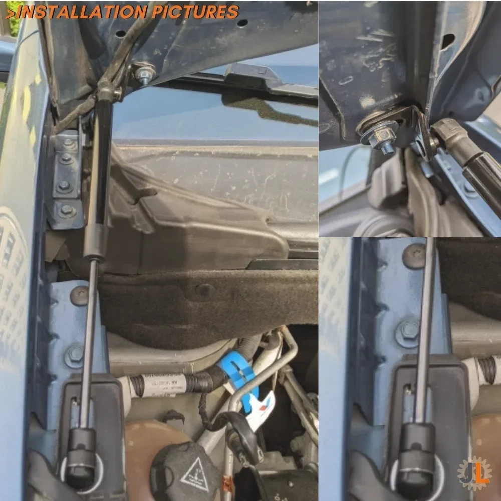 Puntales capó gas Citroen Berlingo/Partner B9 2008-2018 - imagen 2