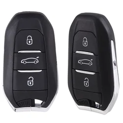 Llave telemática con mando y chip para Peugeot 307-5008 y Citroën