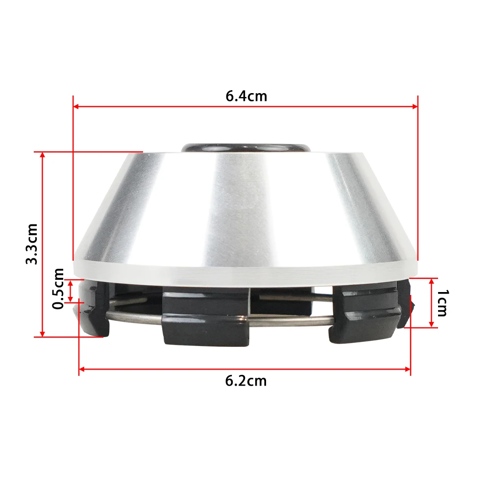 Tapa centro de rueda racing 61mm para RAYS CE28 SE37 TE37 - imagen 2