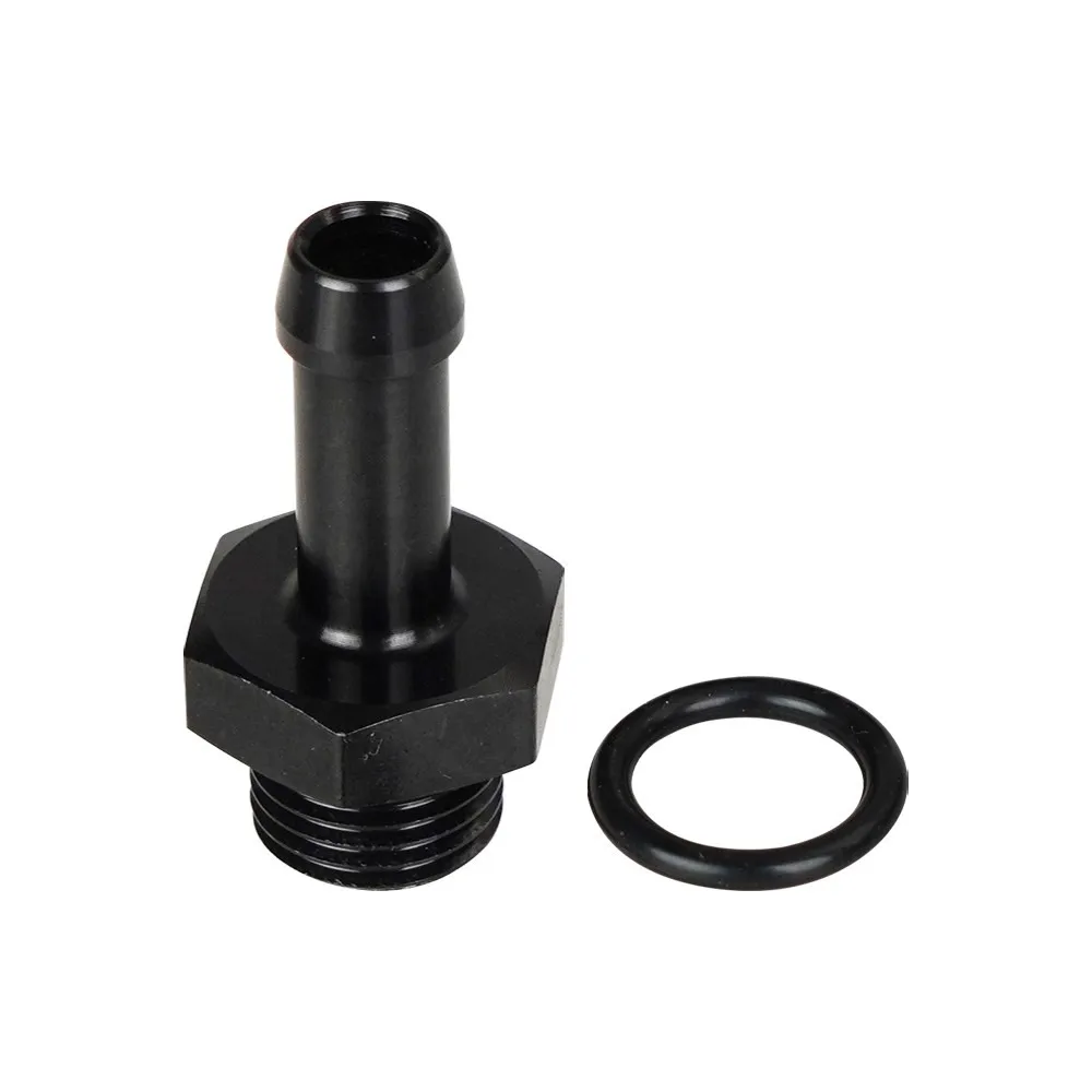 Adaptador AN6 macho a espiga 5/16 para combustible con junta tórica - imagen 4