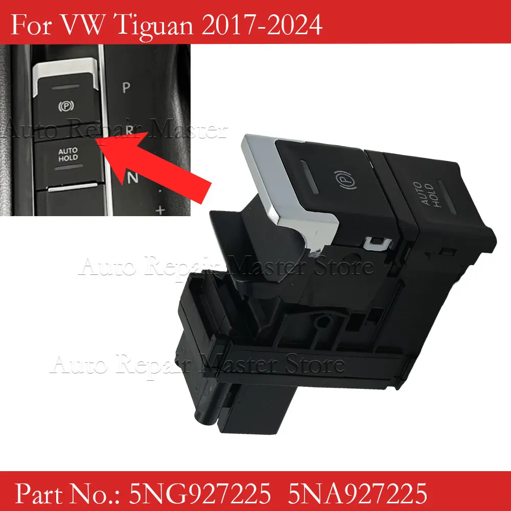 Botón freno mano electrónico VW Tiguan 2017-2023 Seat Tarraco 5NA 927 225