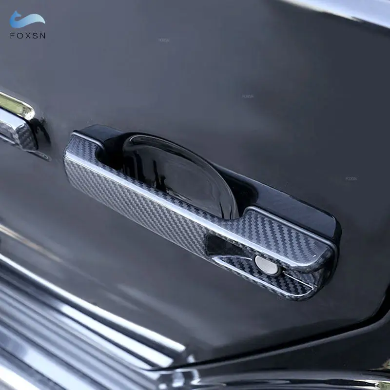 Cubremanillas efecto carbono puertas Mercedes Clase G W463 W464