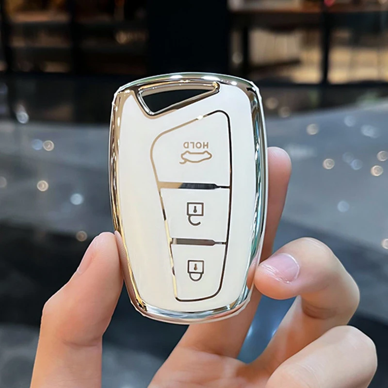 Funda TPU para llave de Hyundai Santa Fe Sport, Equus y Genesis G80 - imagen 3