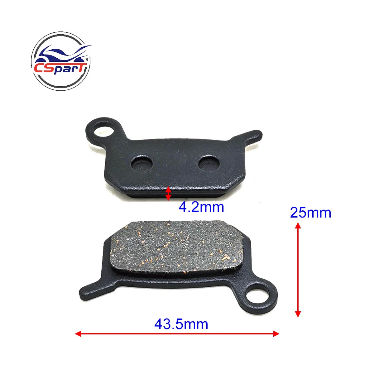Pastilla de freno KTM 50 SX, 65 Mini JR y Cobra 2002-2011