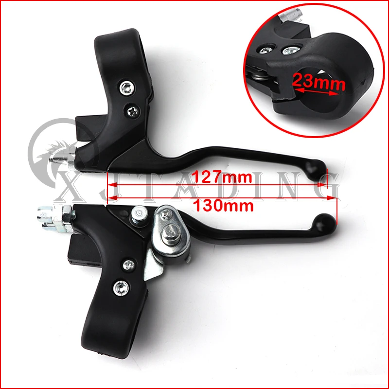 Palanca freno izquierda minimoto 7/8 pulgadas – 47cc 49cc - imagen 3