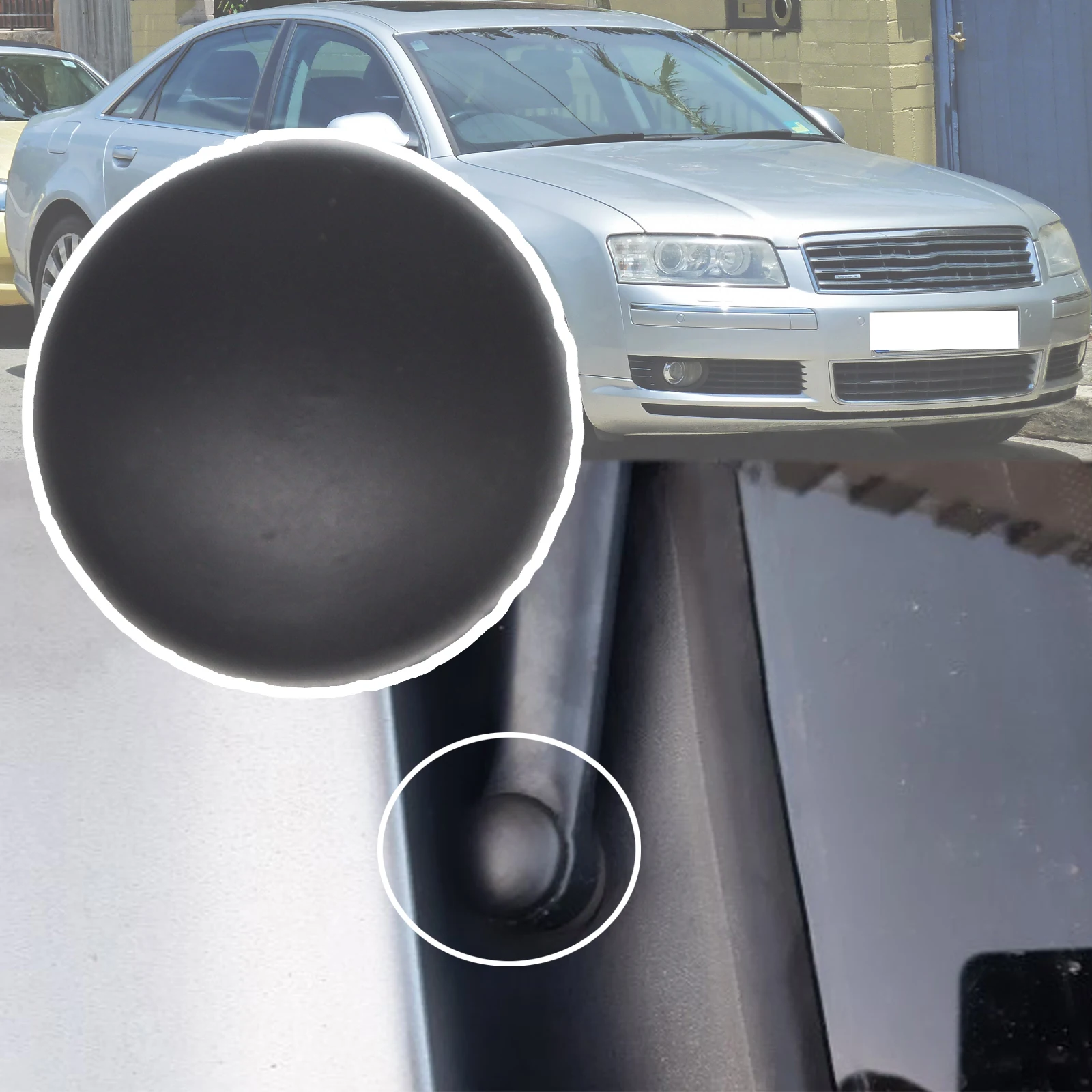 Tapa del brazo limpiaparabrisas delantero Audi A8 D2-D5