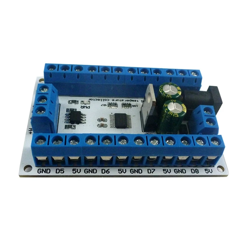 ELETECHSUP sensor temperatura DS18B20 multicanal Modbus RS485 para PLC - imagen 2