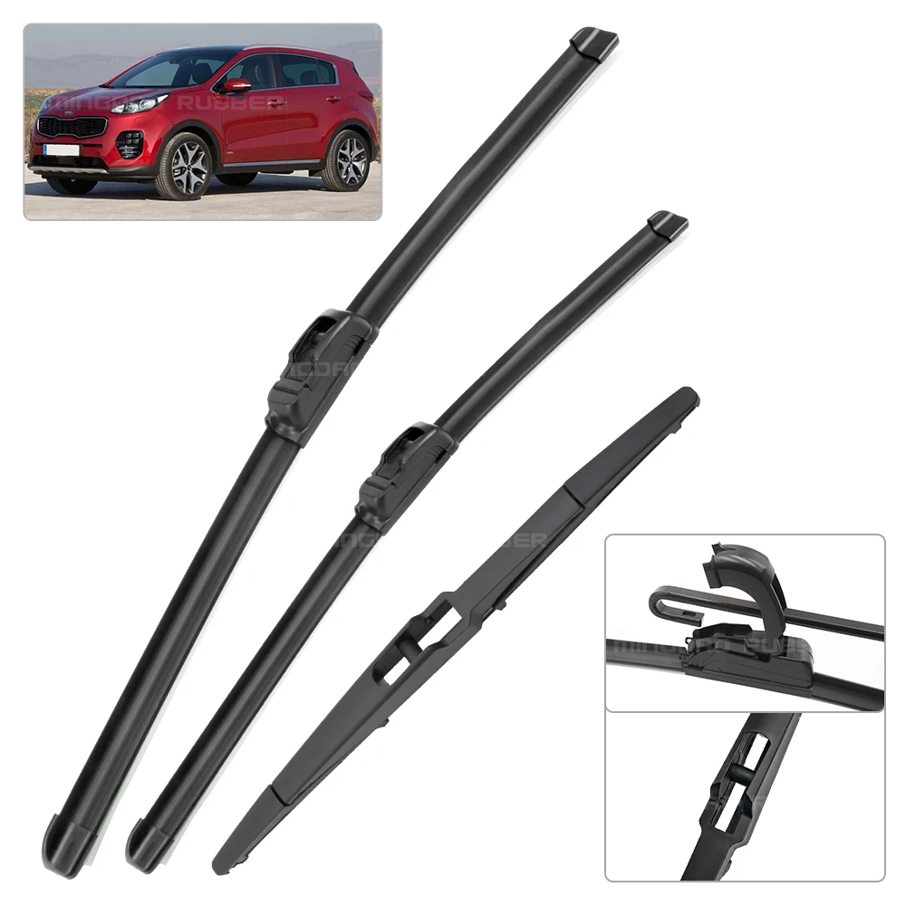 Limpiaparabrisas Kia Sportage QL 2016-2020 delantero y trasero - imagen 2