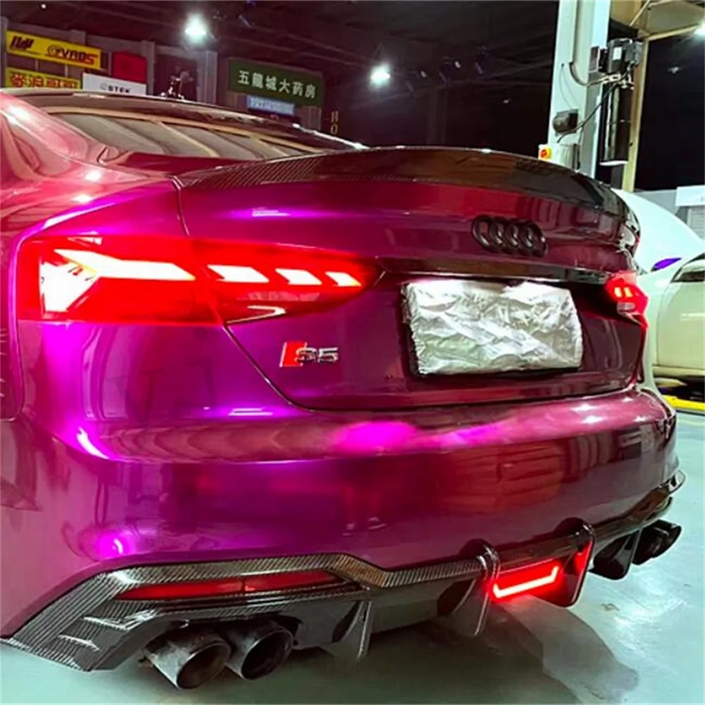 Splitter carbono para Audi A5 y S5 2014-2018 labio difusor spoiler - imagen 3