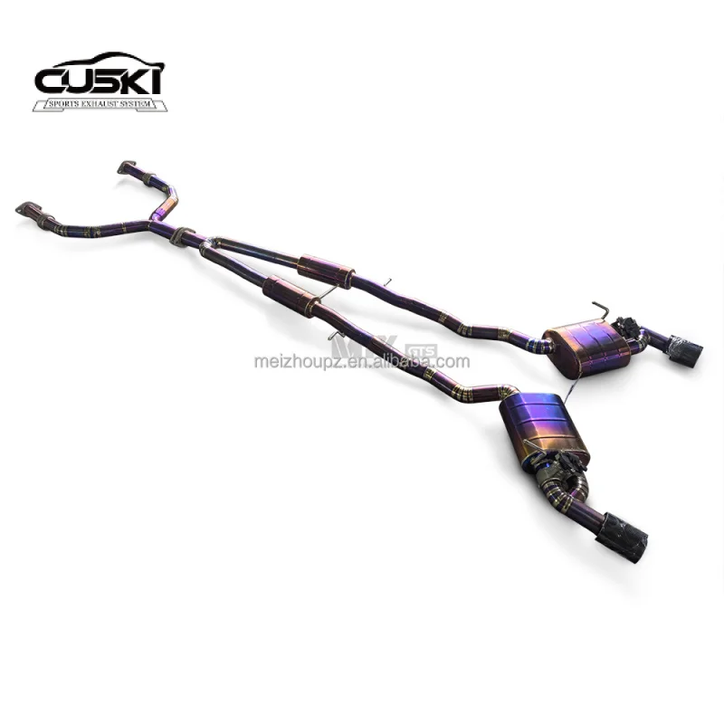 Cat-back con válvula electrónica para Infiniti Q50 2.0T