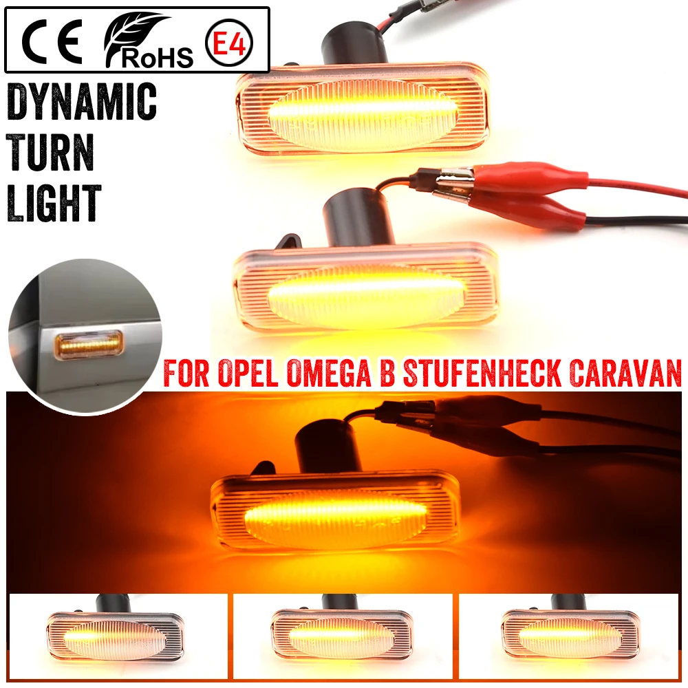 Intermitente dinámico secuencial LED Opel Omega B Caravan marcador - imagen 3