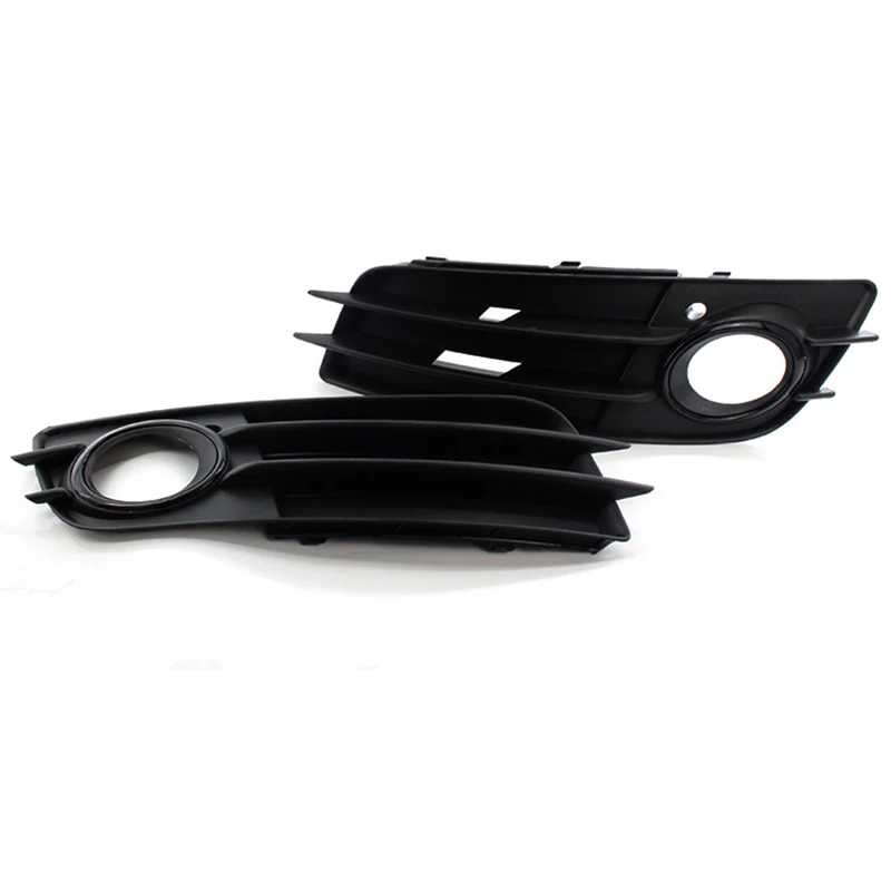 Rejilla delantera izquierda y derecha para coche, luz antiniebla, cubierta de lámpara de panal de abeja para Audi A4 B8 s-lines S4 2008 2009 2010 2011 2012, estilo de coche - imagen 4