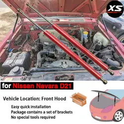 Kit amortiguadores gas capó Nissan Navarra D21 1985-1997