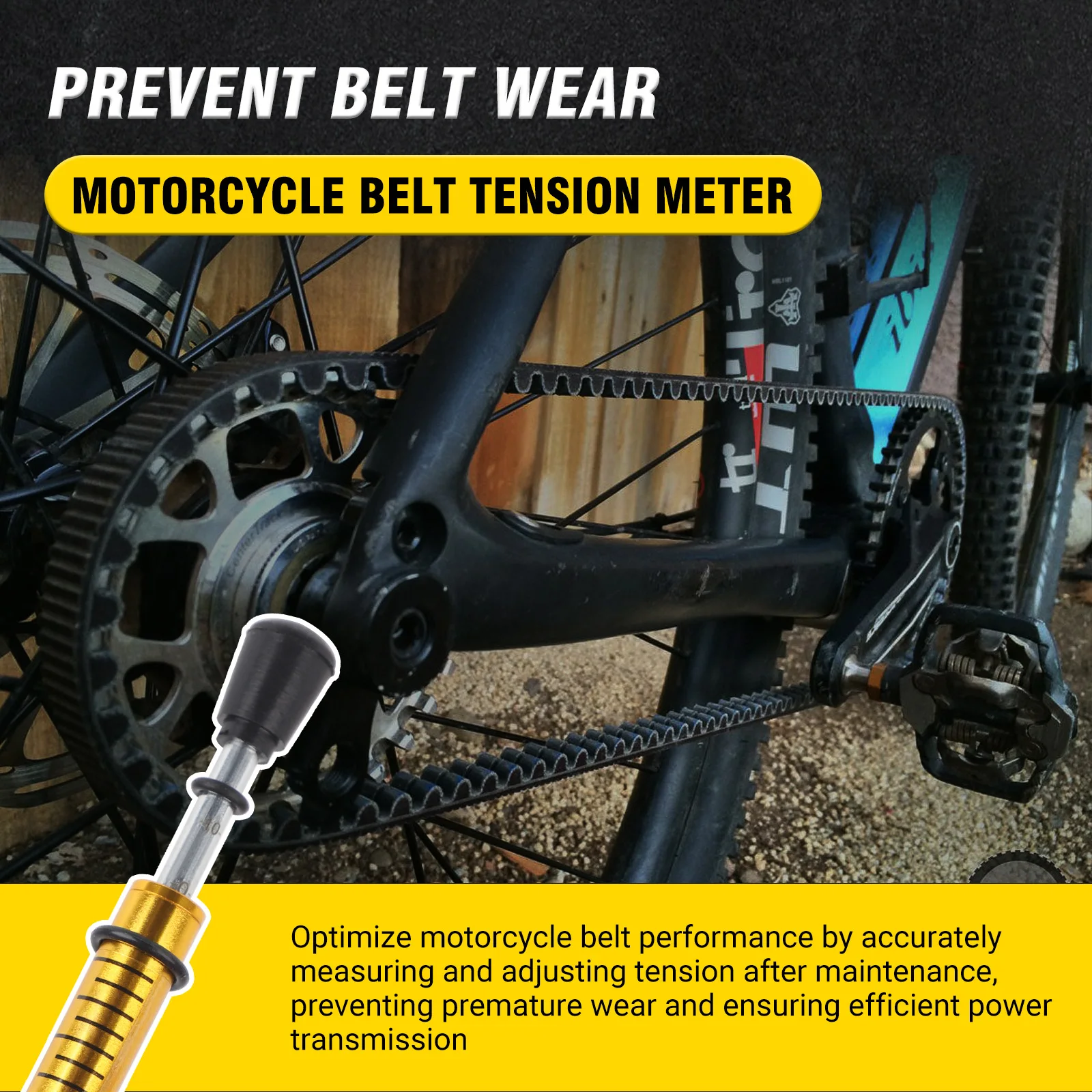 Tensiómetro de correa para motocicletas y ATV - imagen 5