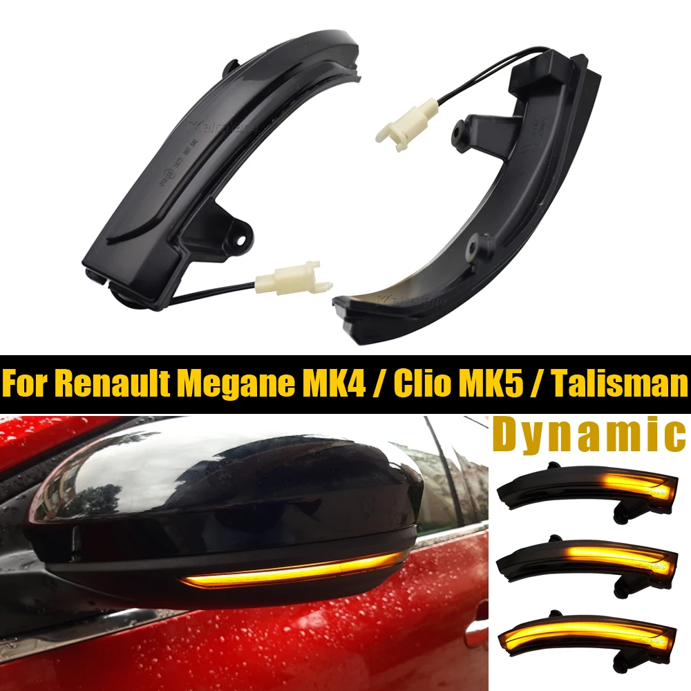 Intermitente dinámico LED para retrovisor Renault Mégane IV - imagen 2