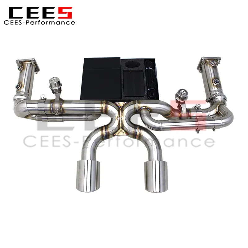 Escape catback aceroinoxidable valves Porsche 911 991.2 3.0T - imagen 3