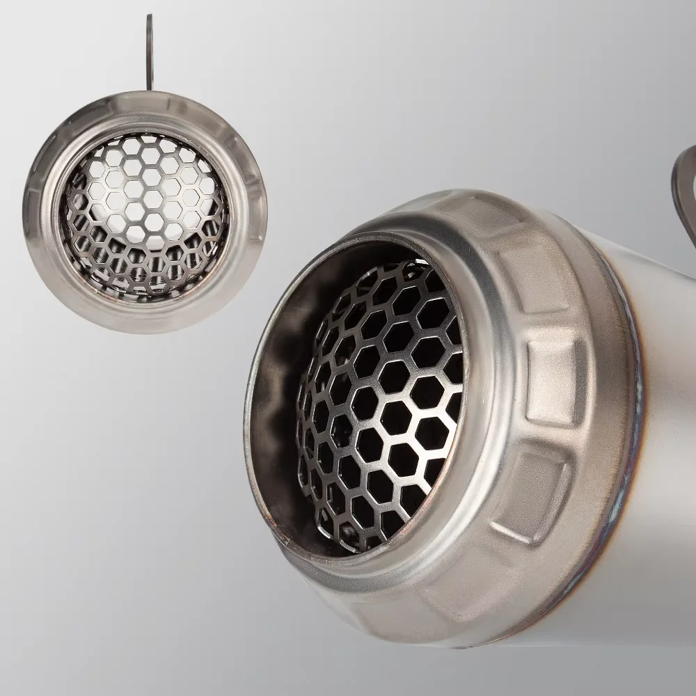 DB Killer / silenciador universal tipo ARRO GP para escape de moto - imagen 3