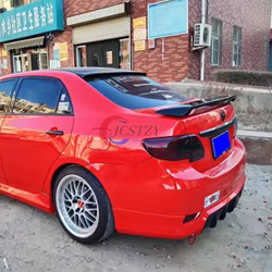 Alerón trasero ABS con luz LED para Toyota Corolla 2006-2013