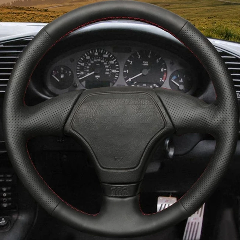 BMW cubierta trenzada para volante E36 E46 E39 E3 - imagen 2