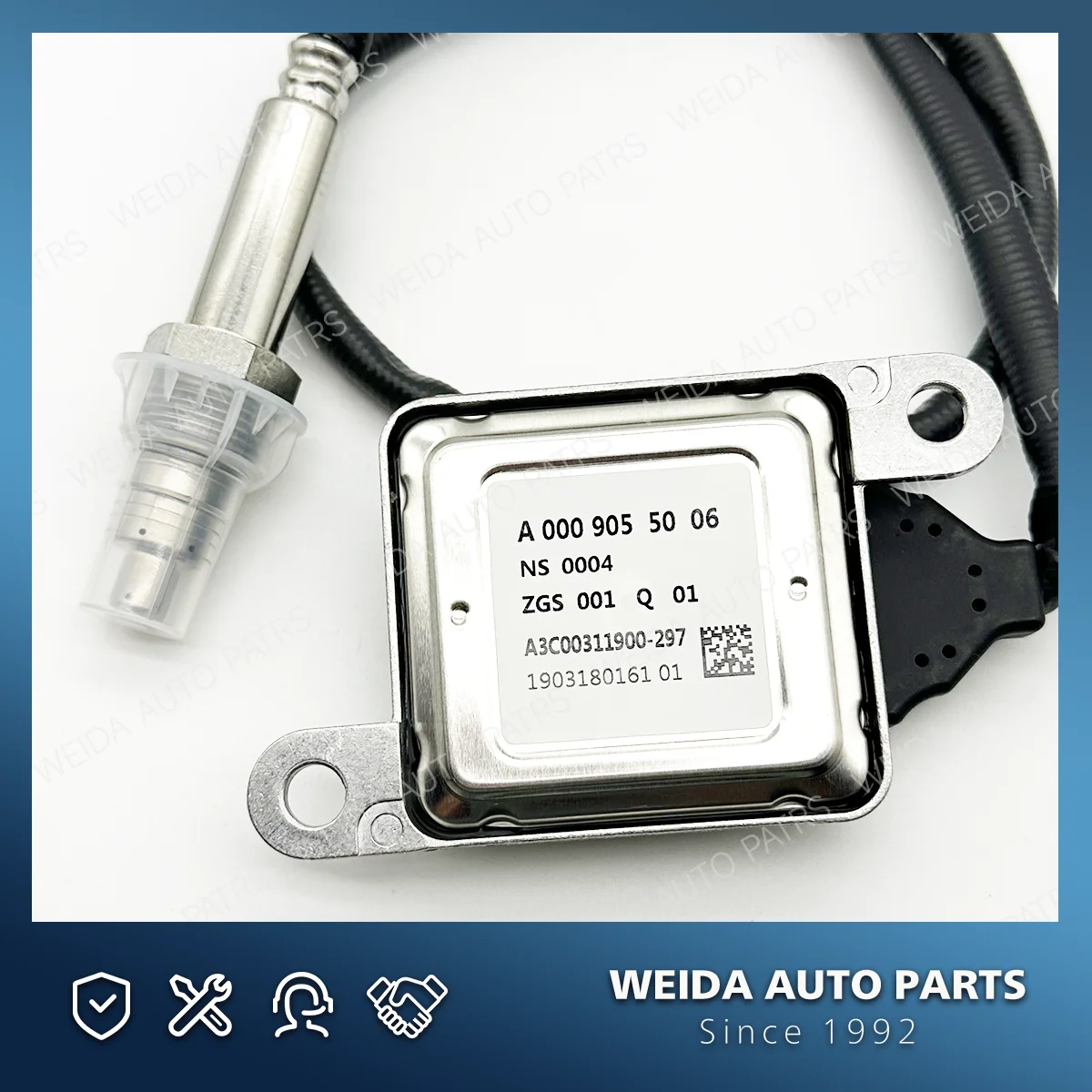 A 0009055006 Nuevo Sensor de óxido de nitrógeno Original Nox para 12V para mercedes-benz E350 E400 CGI 4Matic 2012 2013 2014 2015-16