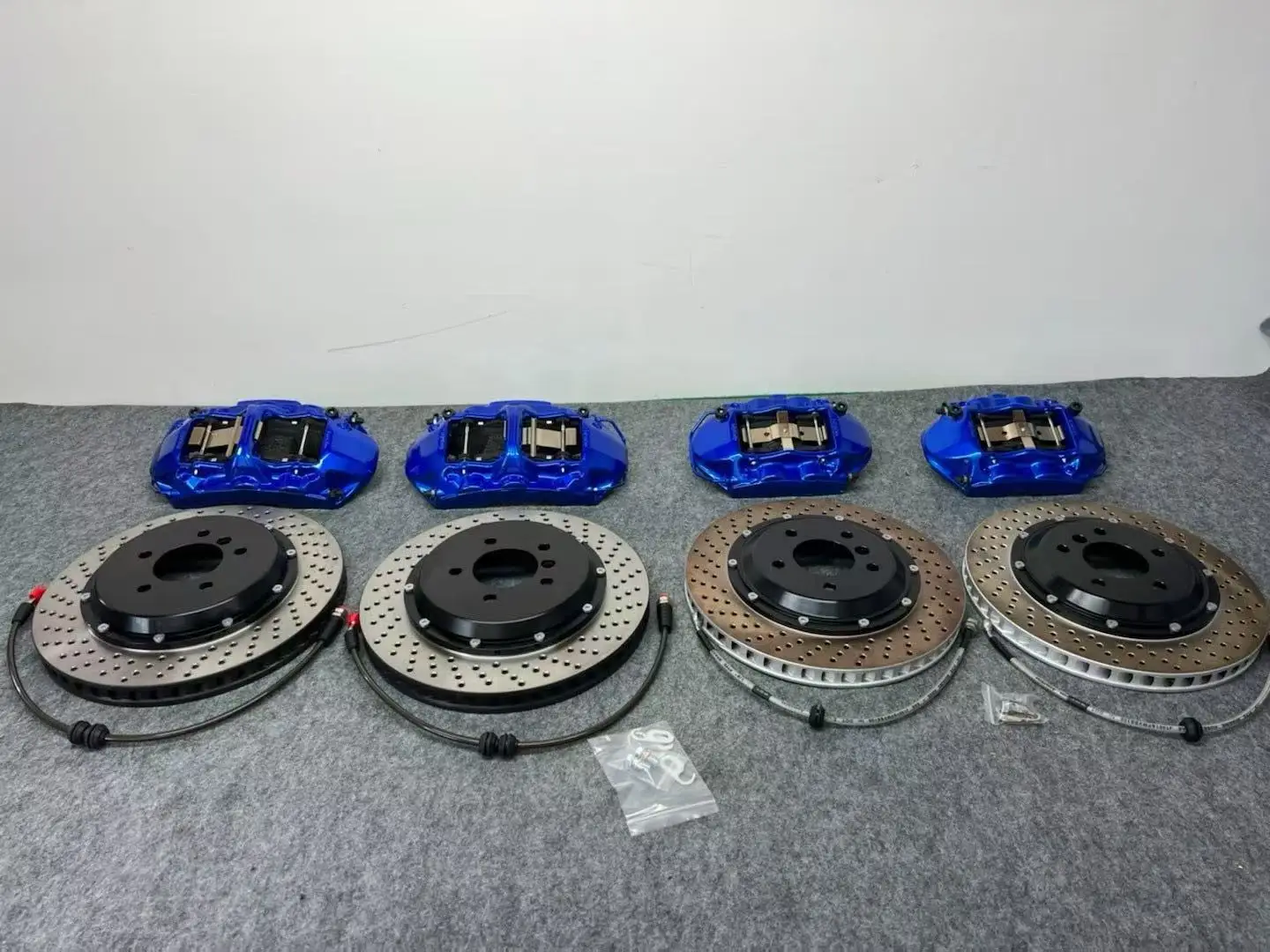 Pinza de freno GT6 amarilla para Lexus LX570 delantera reforzada - imagen 5
