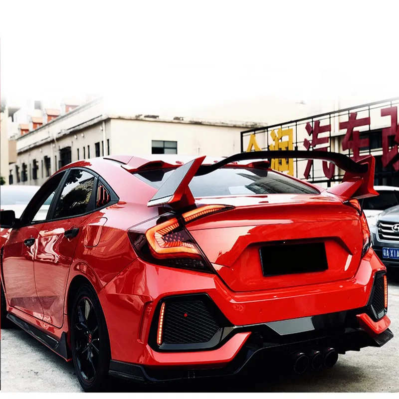 Pilotos traseros parachoques Honda Civic Type R FK8 - imagen 5