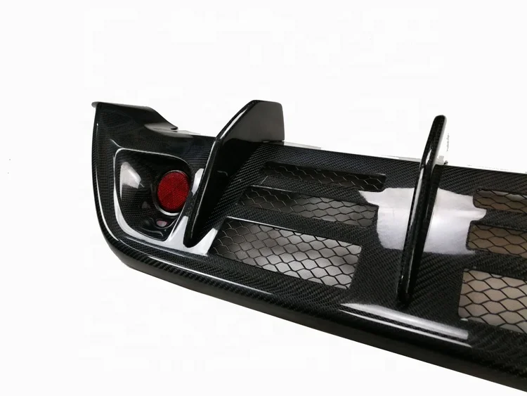 Difusor trasero fibra carbono WAL-D Nissan GT-R R35 CBA 08-11 - imagen 4