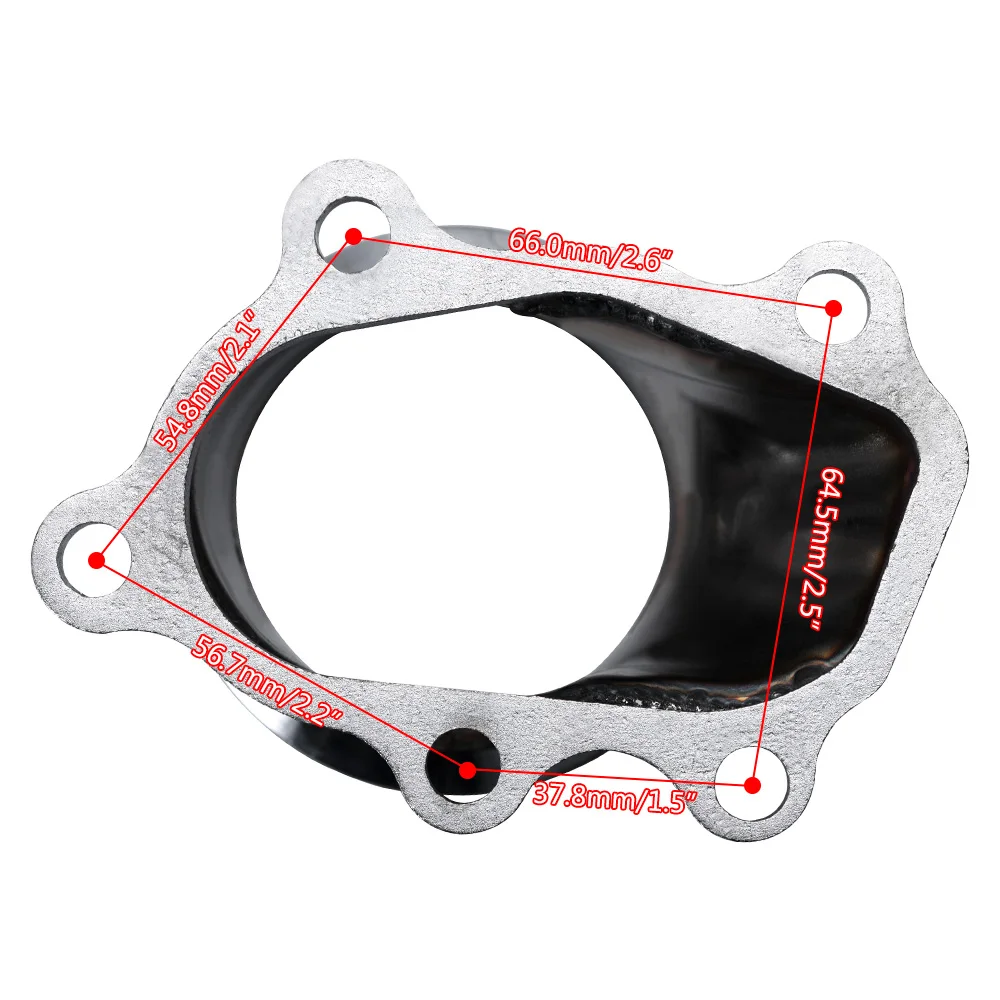 Adaptador V-Band VR4833 Inoxidable para Turbos T25/T28 GT25/GT28 - imagen 5