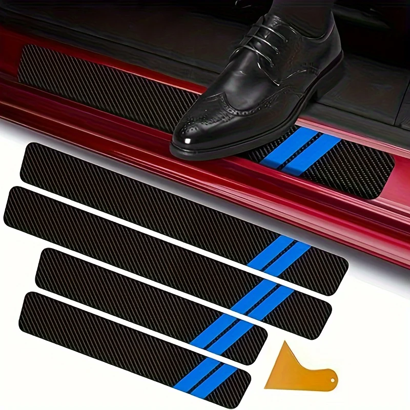 Protector umbral del coche fibra carbono Charger Challenger Durango