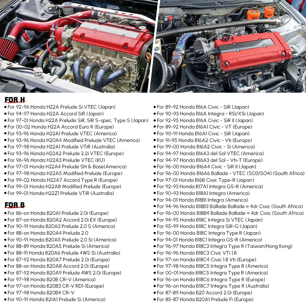 Herramienta de compresor de resorte de válvula PQY para HONDA ACURA B16 B18 H22 VTEC PQY-VST01 - imagen 3