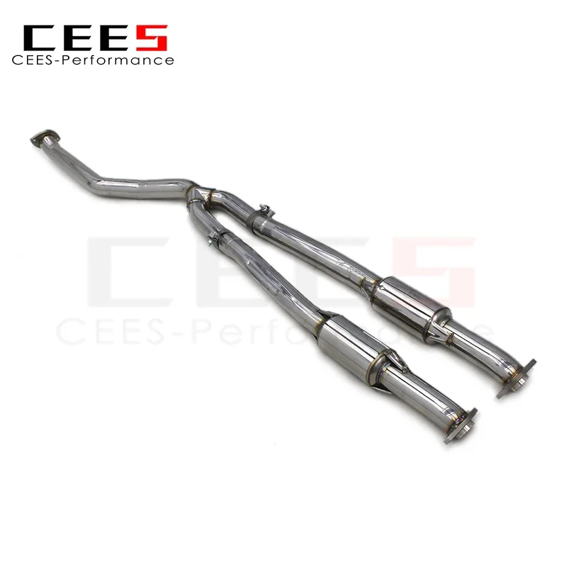 Sistema de escape de tubo medio cees para Lexus IS200T 2,0 T 2015-2021 tubos de escape de carreras de rendimiento de acero inoxidable automotriz - imagen 4