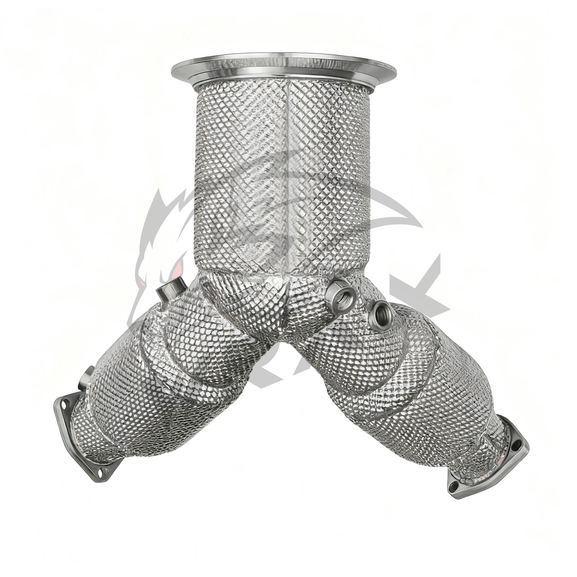 Escape WRAX de alto flujo para Audi A8 D5 3.0T con bajante en acero inoxidable - imagen 2