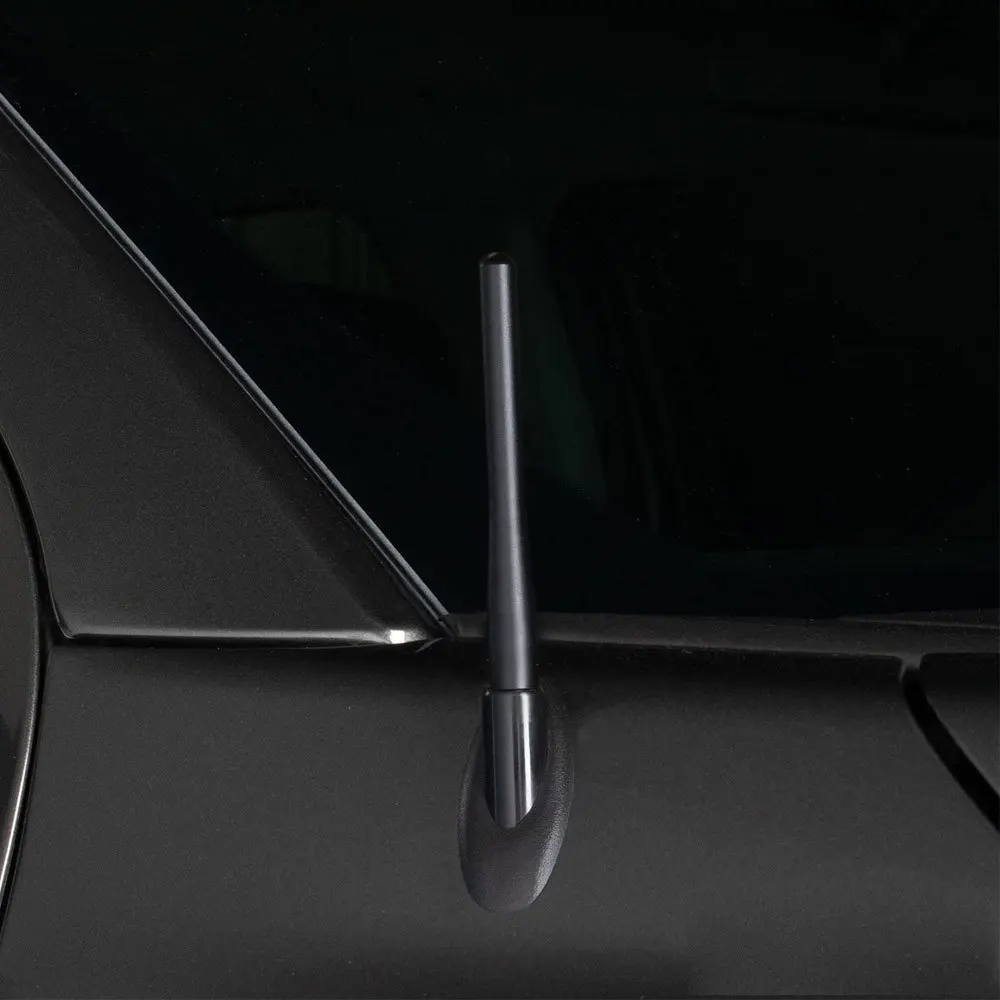 Mástil antena corto negro para Chevy Silverado 2006-2022 - imagen 2