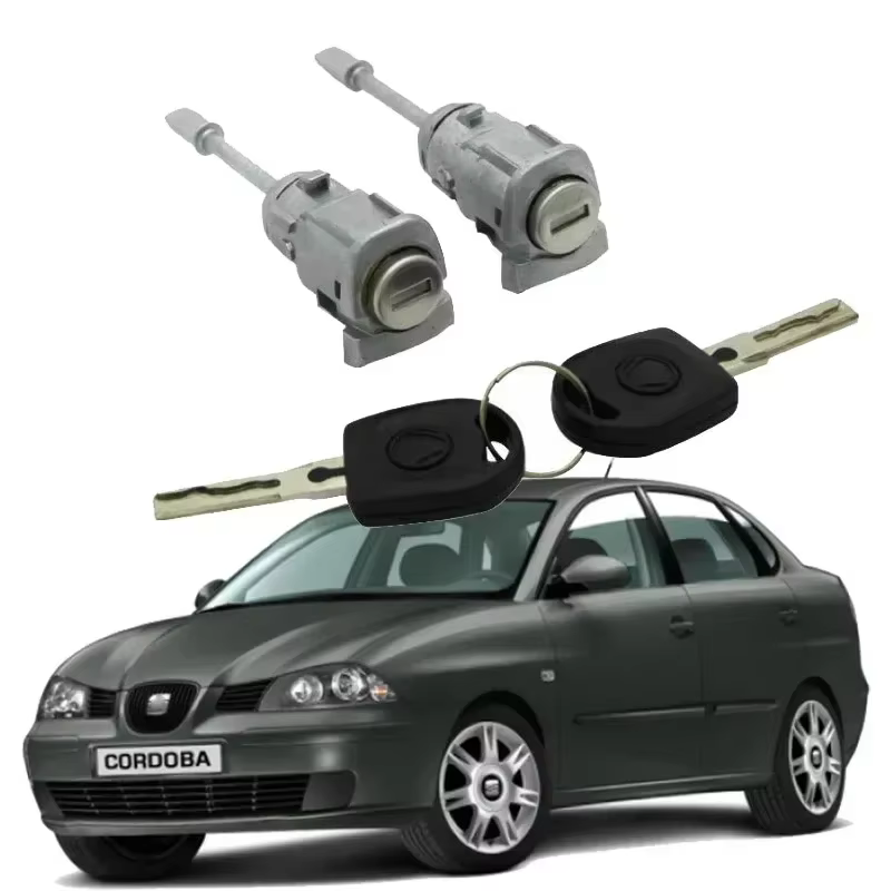 Bombín de cerradura puerta izquierda/derecha VW SEAT Ibiza Córdoba Caddy 2002-2008