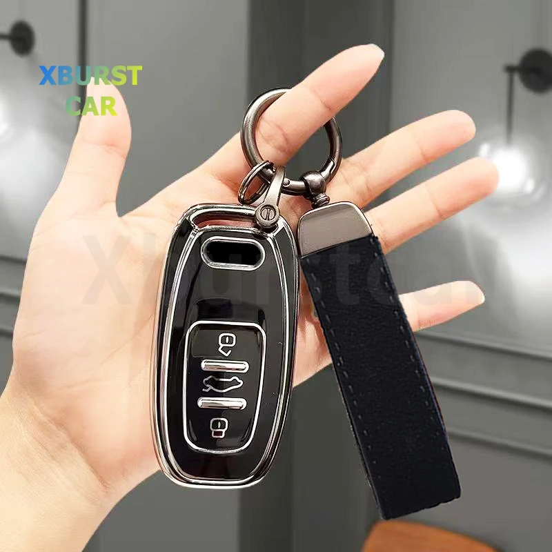 Funda de TPU para llave Audi A4, A5, A6, A7, A8, Q5 y Q8