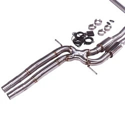 Escape GFC catback doble salida acero inox – Audi A6 2009-2018 3.0T V6