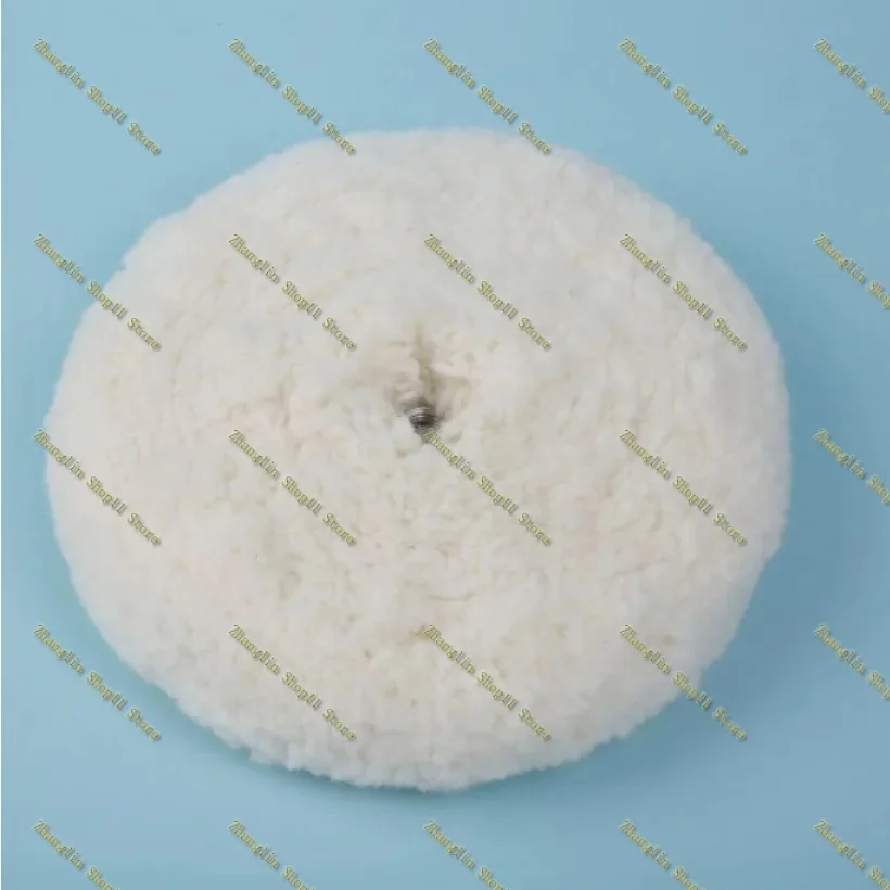 Boina de lana amarilla doble cara 3M05705 para pulido - imagen 3