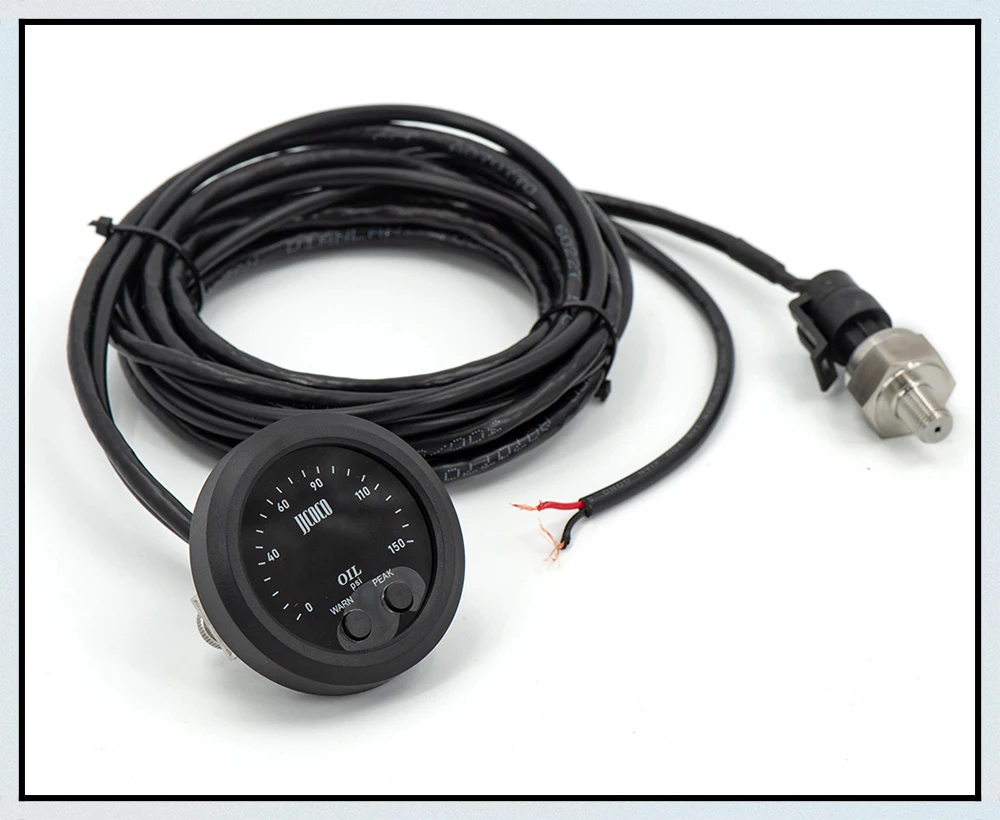 Digital Oil Pressure Gauge Features