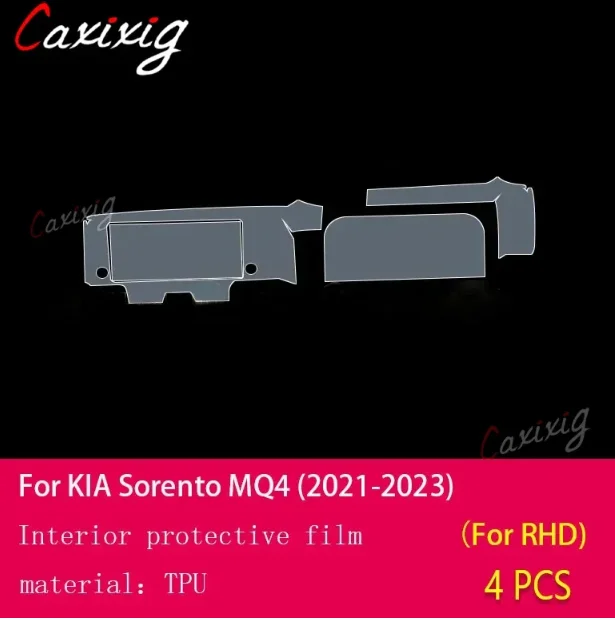 PPF antiarañazos para consola Kia Sorento MQ4 - imagen 4