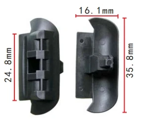 Retenes antipolvo puerta Shhworldsea 678370 K102 – Toyota - imagen 2