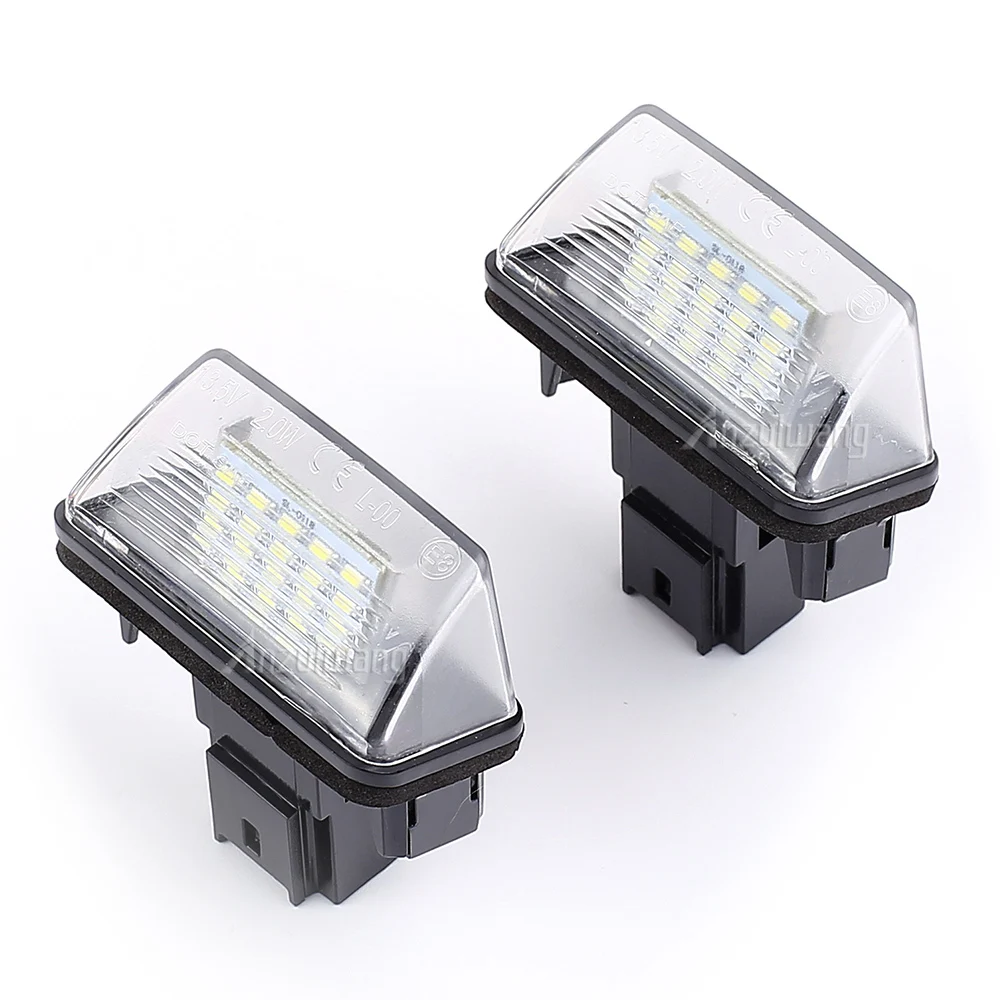 Luz LED de matrícula para Citroën C3/C4/C5 y Peugeot 206/207 - imagen 4